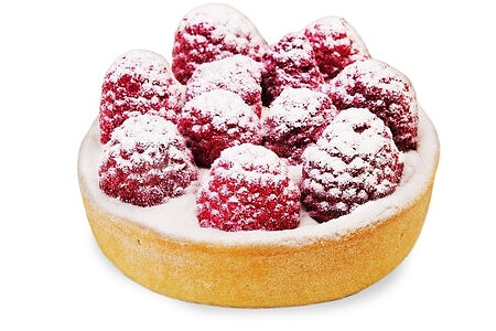 Малиновая тарталетка