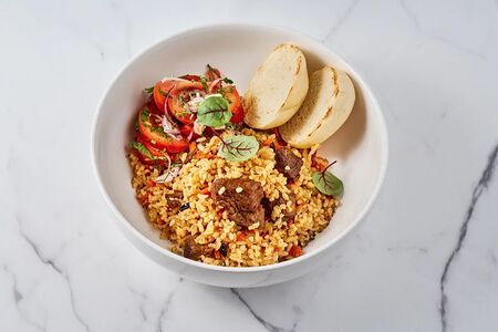 Плов с говядиной