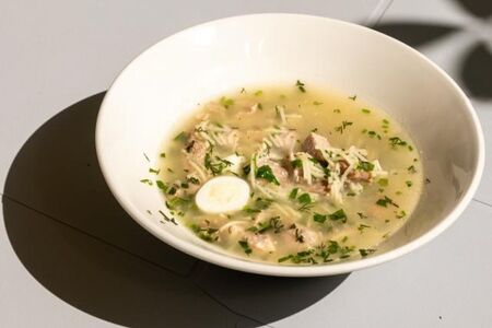 Суп-лапша с индейкой