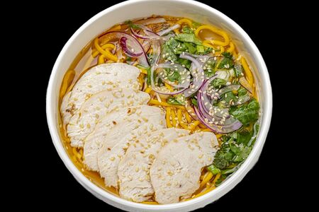 Рамен с курицей