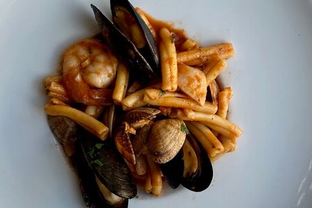 С морепродуктами