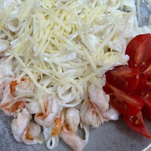 Паста с креветками