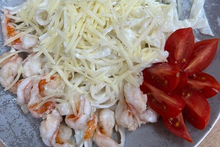 Паста с креветками