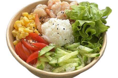 Поке с креветкой