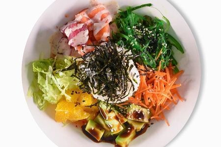 Поке Острый лосось