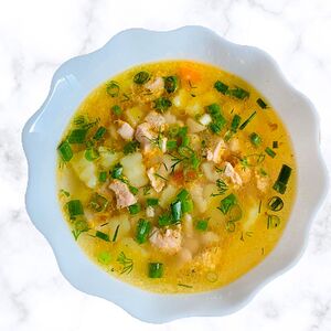 Суп мясной