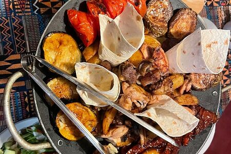 Садж со свининой 