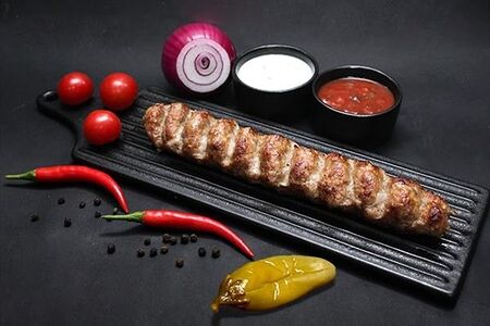 Кебаб из телятины с Халапеньо (160г)