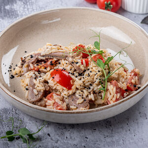 Ризотто с уткой