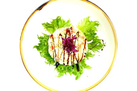 Салат Столичный с кальмаром