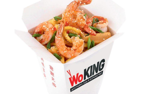 Лапша с Креветками