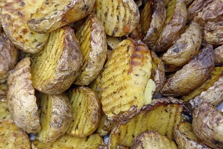 Картофель на гриле