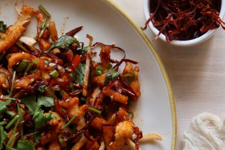 Говядина соломкой Верёвочка с острым перцем