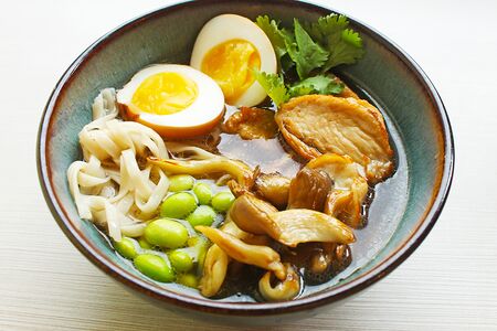 Мисо-рамен с цыпленком