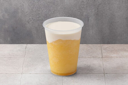 Фраппе Манго-Ананас с сырной пеной