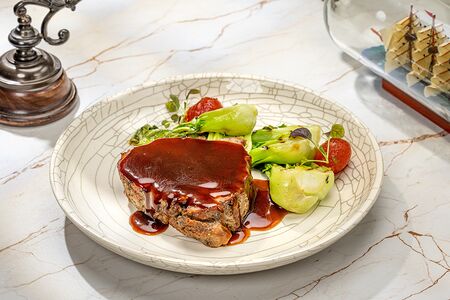 Cвиная шея на гриле 