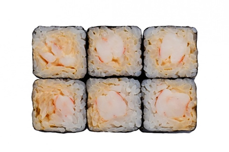 Классический ролл спайси креветка