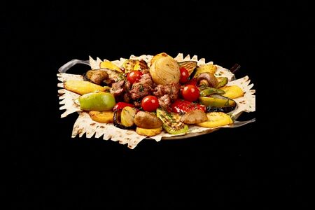 Садж со свининой