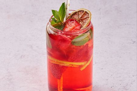 Лимонад Клубничный