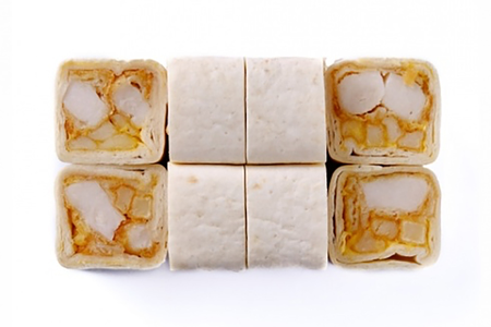 Ролл С наггетсами и картофелем фри