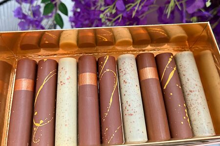 Подарочный набор из 9 шоколадных палочек