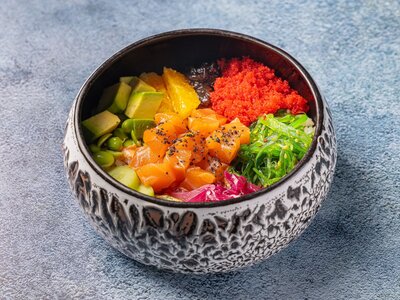 Поке Лосось