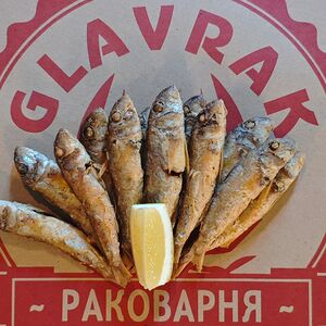 Черноморская барабуля жареная