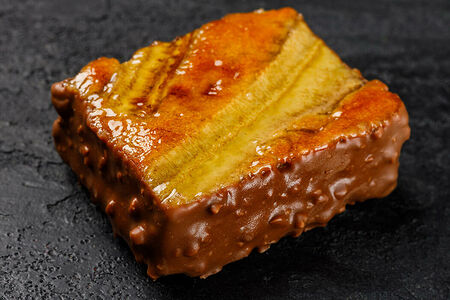 Банановый кекс с шоколадом