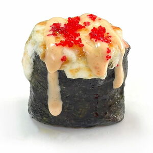 Гункан запеченный с лососем