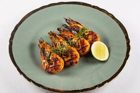 Креветки тандури