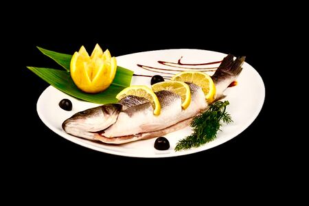 Сибас на пару