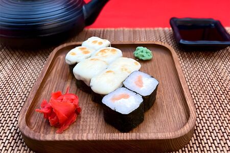 Чизу с лососем