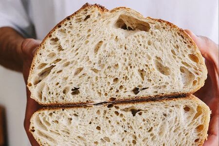 Бездрожжевой хлеб