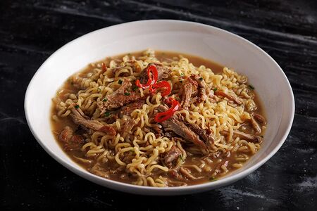 Лапша с уткой