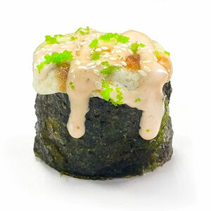 Гункан запеченный с крабом