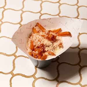 Батат фри с сыром