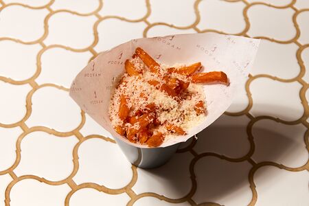 Батат фри с сыром