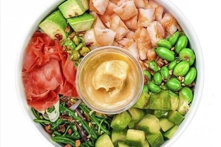 Поке с креветками