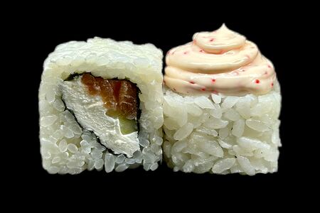 Ролл лава с лососем 