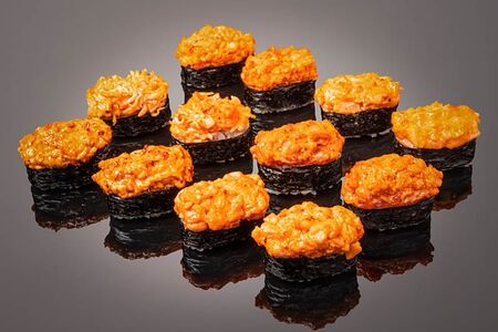 Сет запечённые гунканы Спайси 