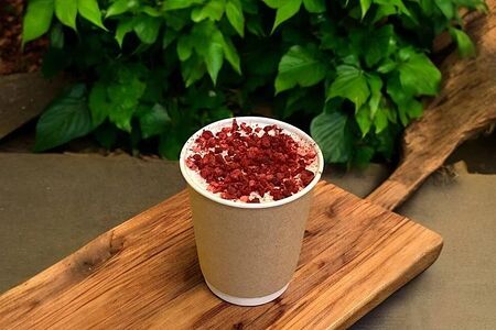 Малиновый латте