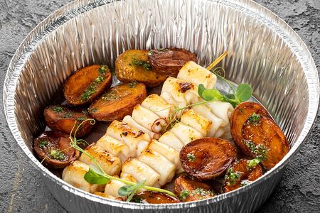 Шашлычок кальмар