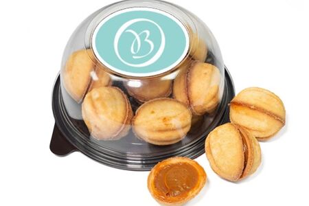 Печенье сдобное Орешки с варёной сгущёнкой