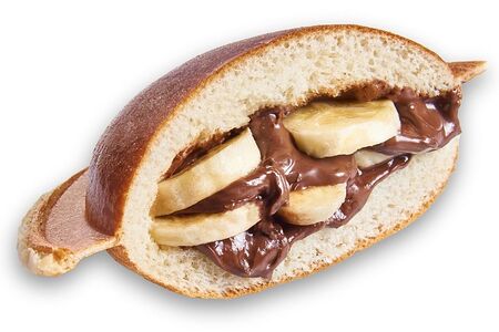 Sweet Ufo Банан и шоколадная паста