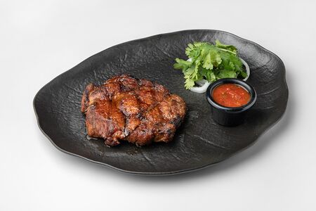 Свиная шея гриль