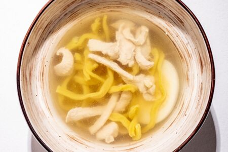 Бульон Куриный с яйцом 