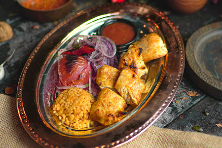 Шашлык из куриных бедер