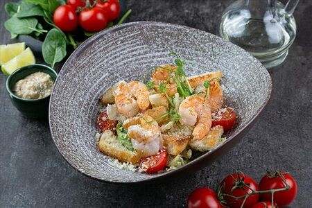 Цезарь с креветками