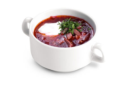 Борщ с говядиной