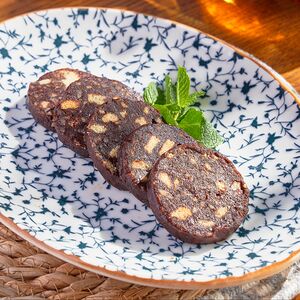 Шоколадная колбаска